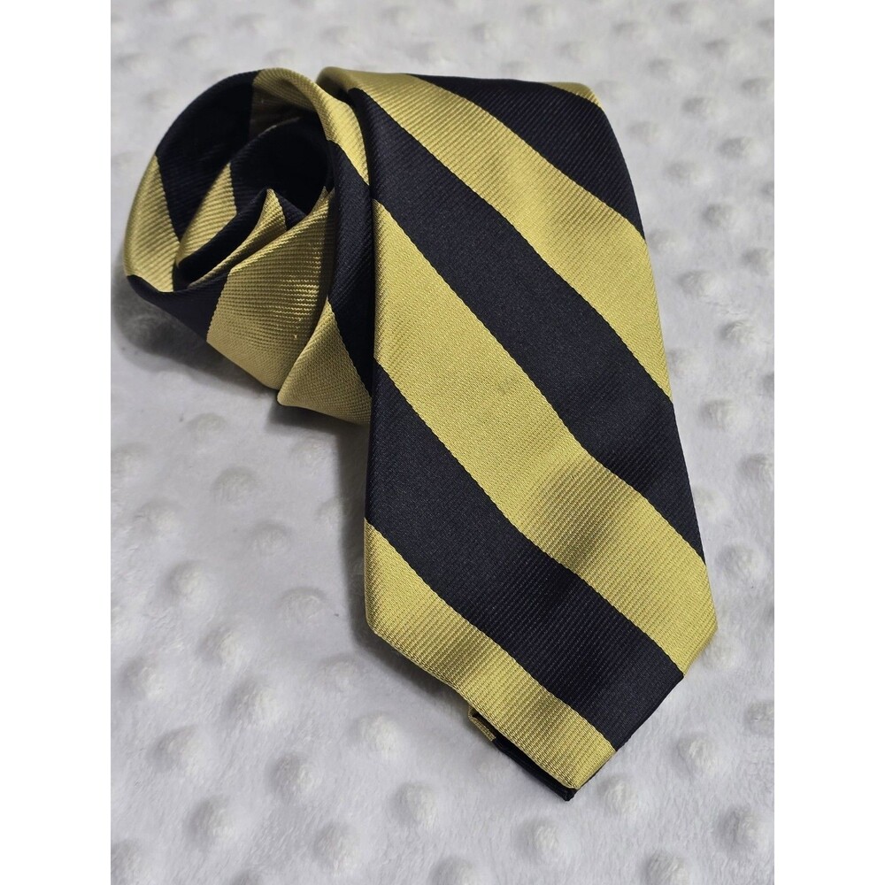 Vintage Lord & Taylor Silk Tie Striped  Made in USA Classic The Man's Shop Boss